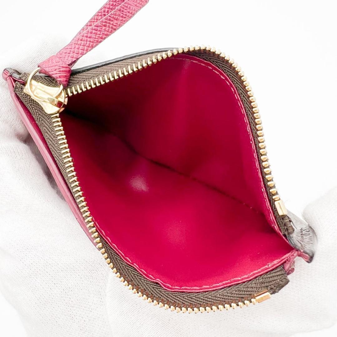 【美品】ヴィトン モノグラム ポルトフォイユ ヴィクトリーヌ フューシャ 財布