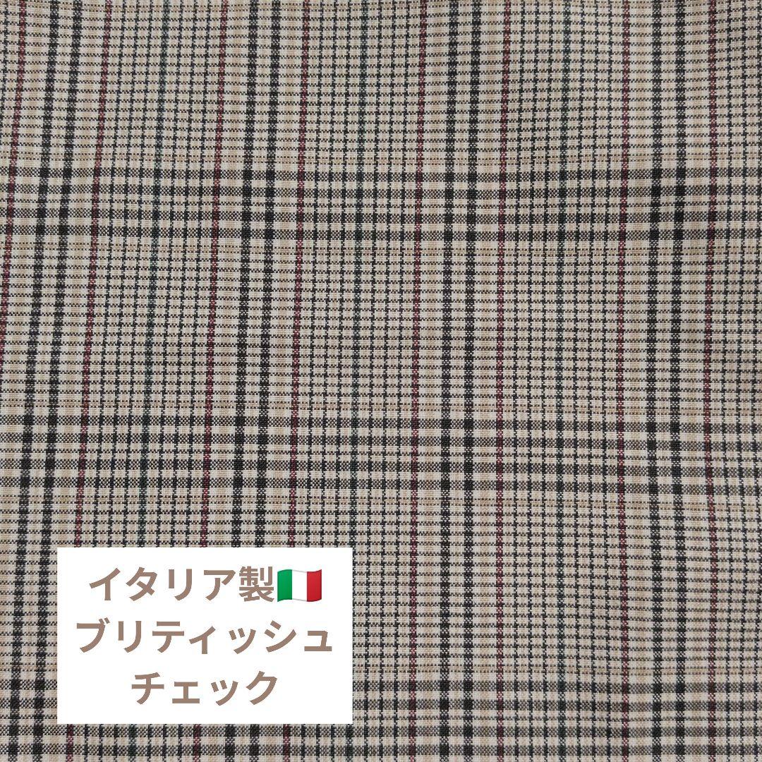 ５歳チェック袴単品　 簡単本格袴　紐下60　懐剣付　ハンドメイド　男の子