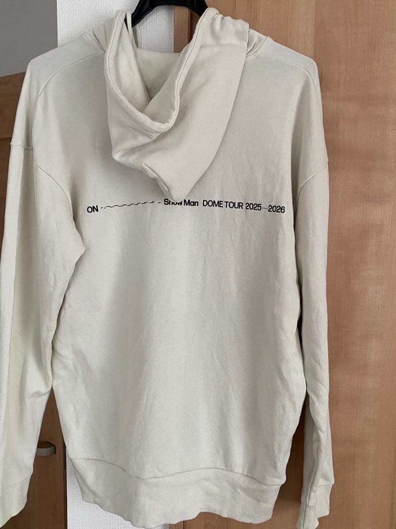 Snow Man DOME TOUR ONパーカー いつものサイズ L 音故知新 アイドル