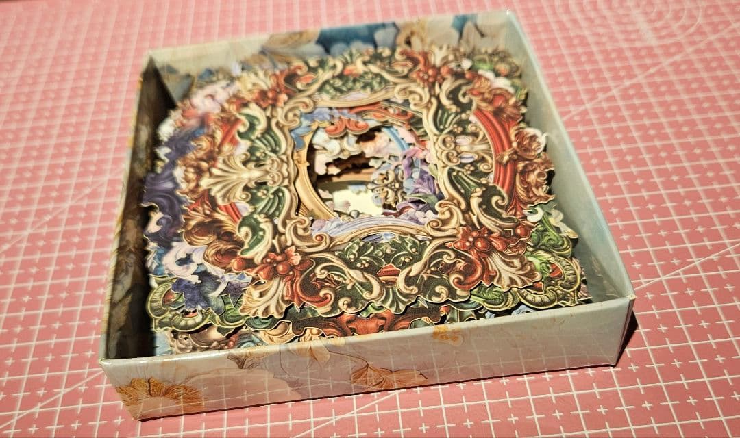 【使用済】nene様 フレーム 7箱セット コラージュ素材