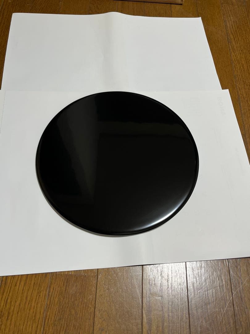 茶道具 黒塗敷3枚セット 工芸品