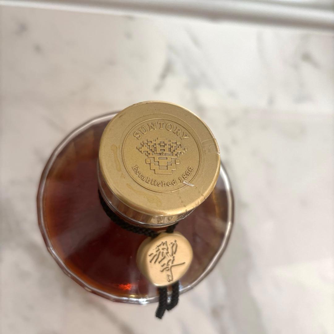 サントリー 響（旧17年）金キャップ向獅子 古酒