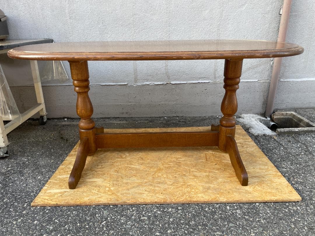 ★ 昭和 レトロ 家具 柏木工 ダイニング テーブル W150xD90xH70