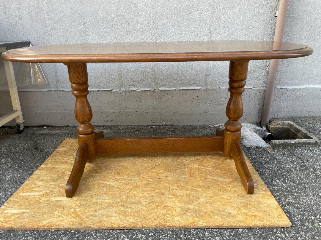 ★ 昭和 レトロ 家具 柏木工 ダイニング テーブル W150xD90xH70