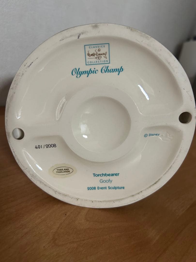 グーフィー フィギュア オリンピック　陶器