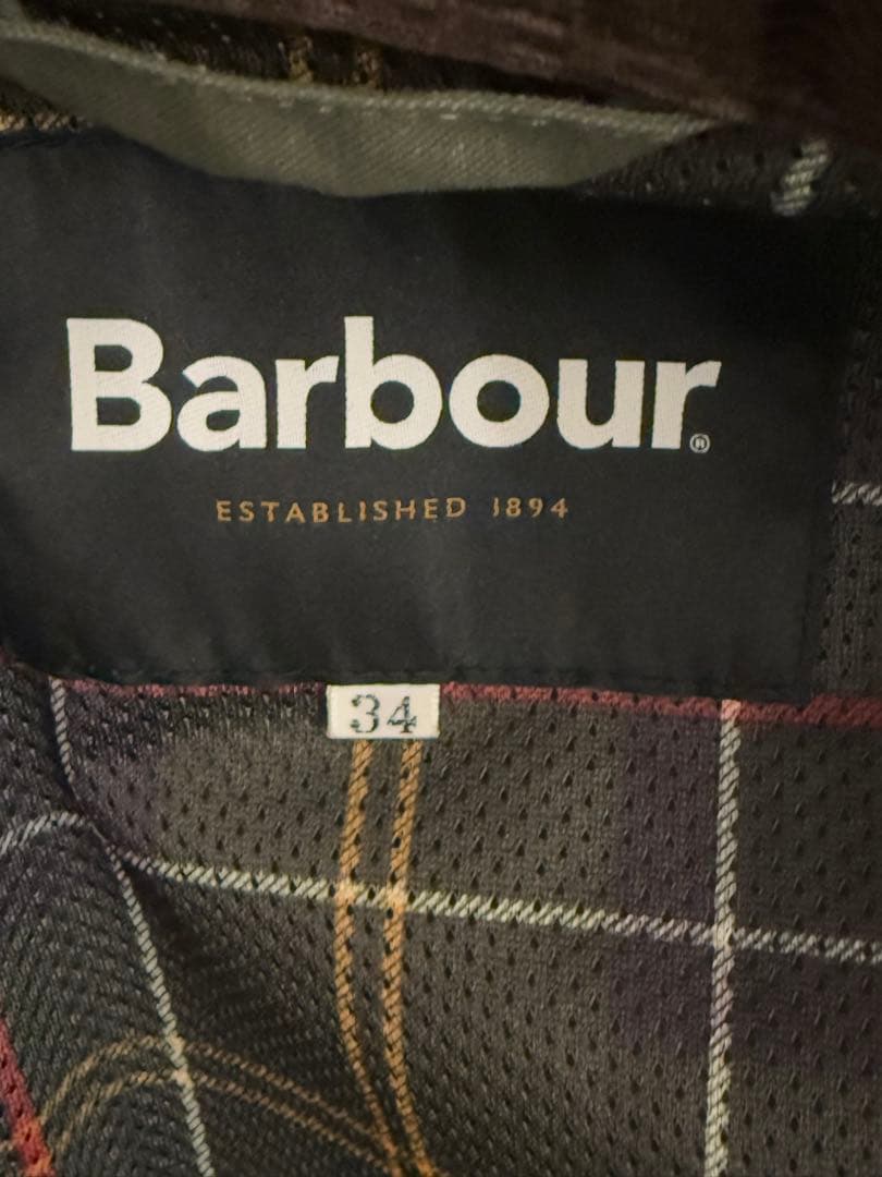 Barbour オリーブグリーンジャケット