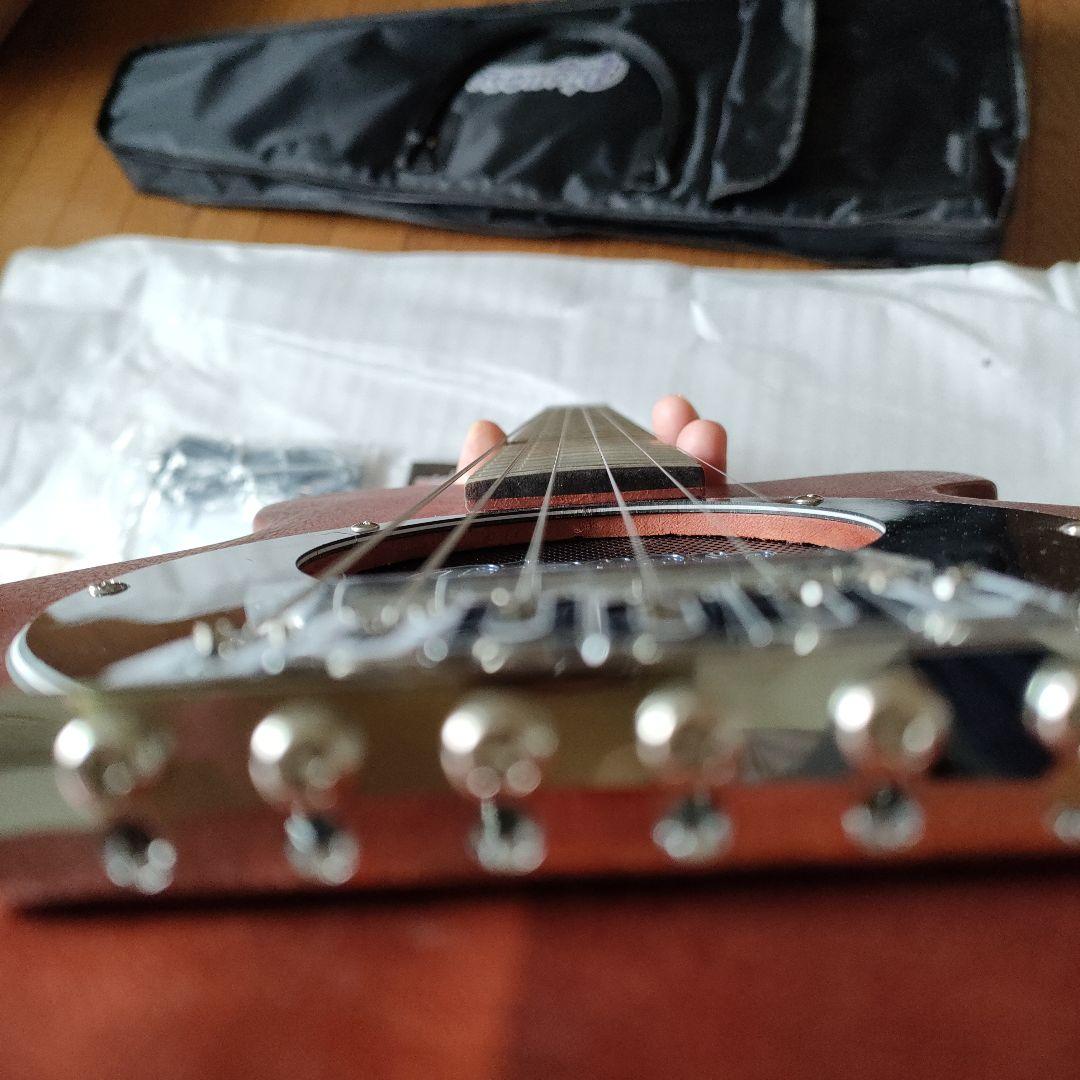 PIGNOSE PGG-200MH STBR ケース付き ピグノーズ ミニギター