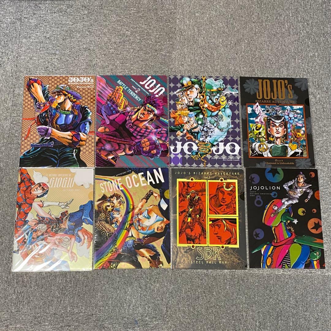 ジョジョの奇妙な冒険 ジョジョ展 荒木飛呂彦原画展 クリアファイル