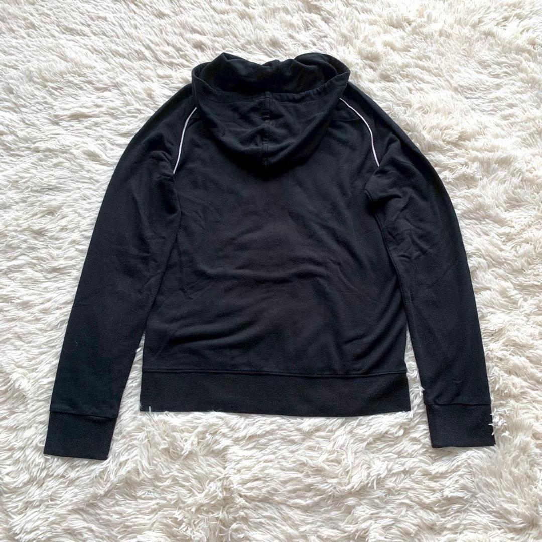 美品 Lサイズ ディオール オム Dior ジップ パーカー シルク ブラック