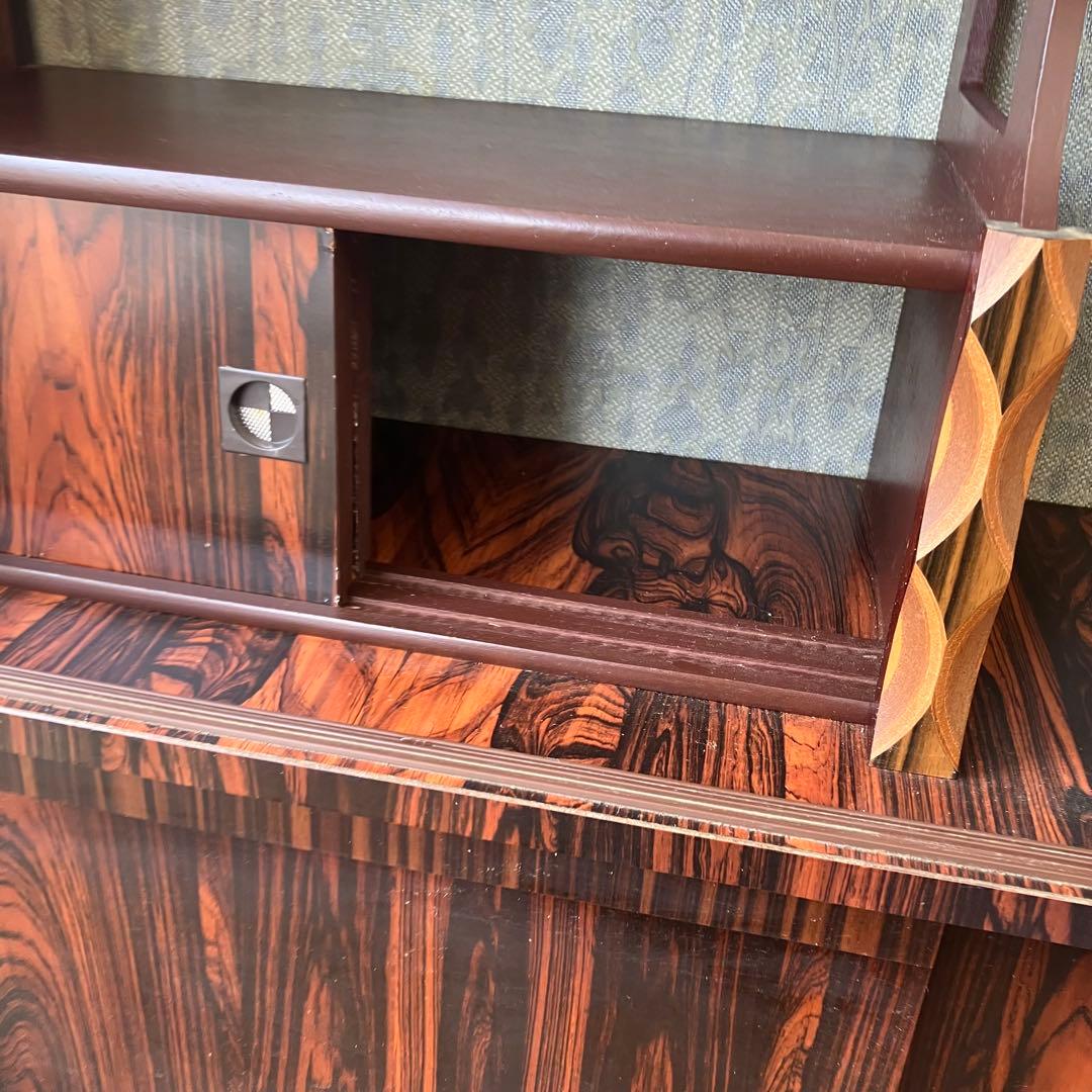 昭和レトロ ミッドセンチュリー 古家具 飾り棚 サイドボード