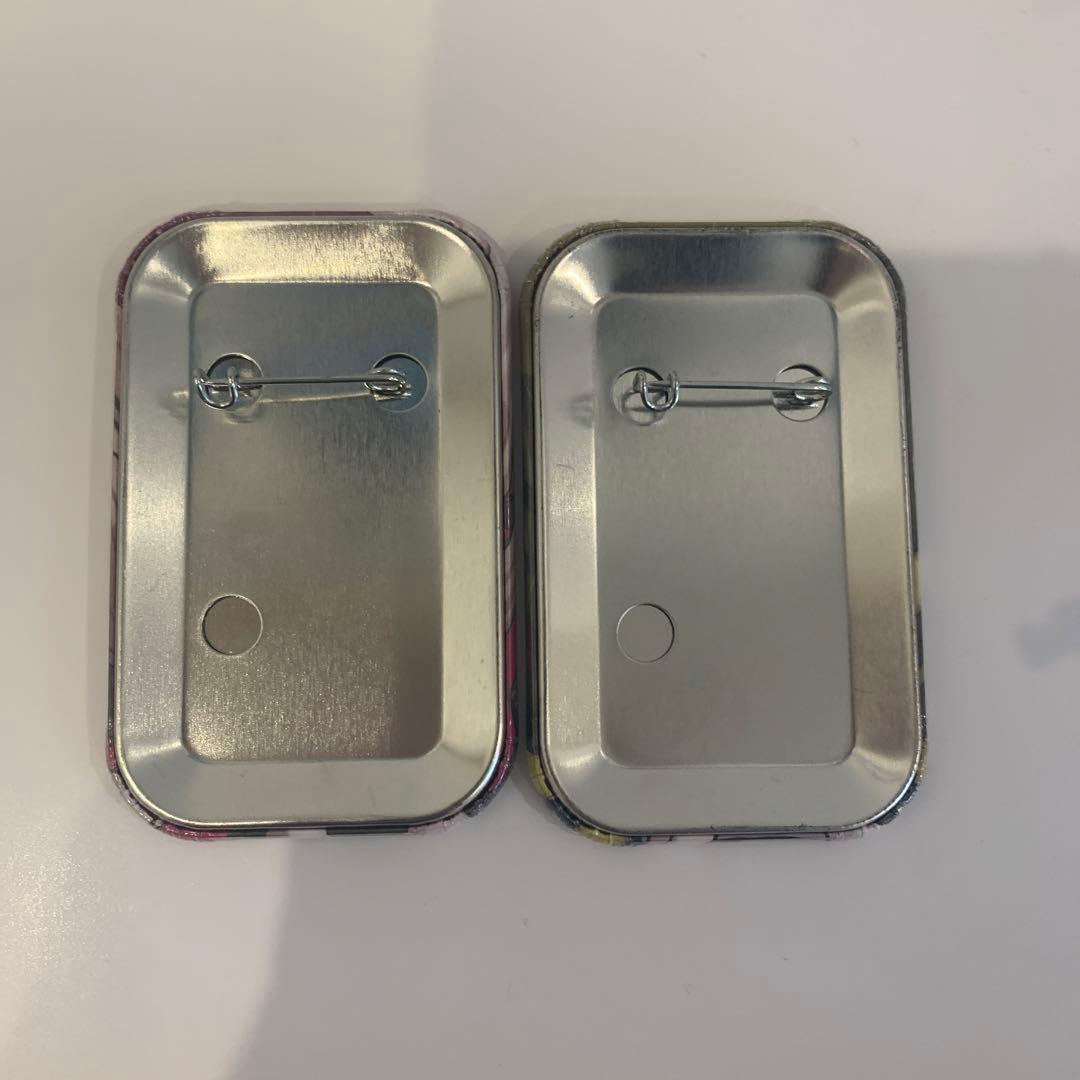 江ノ島盾子 罪木蜜柑 ダンガンロンパ 10周年 スクエア缶バッジ - メルカリ