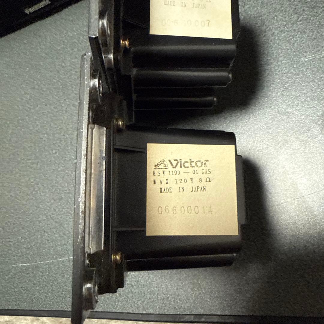 VICTOR ZERO5FINE リボンツイーター HSW1199-01GAS - メルカリ
