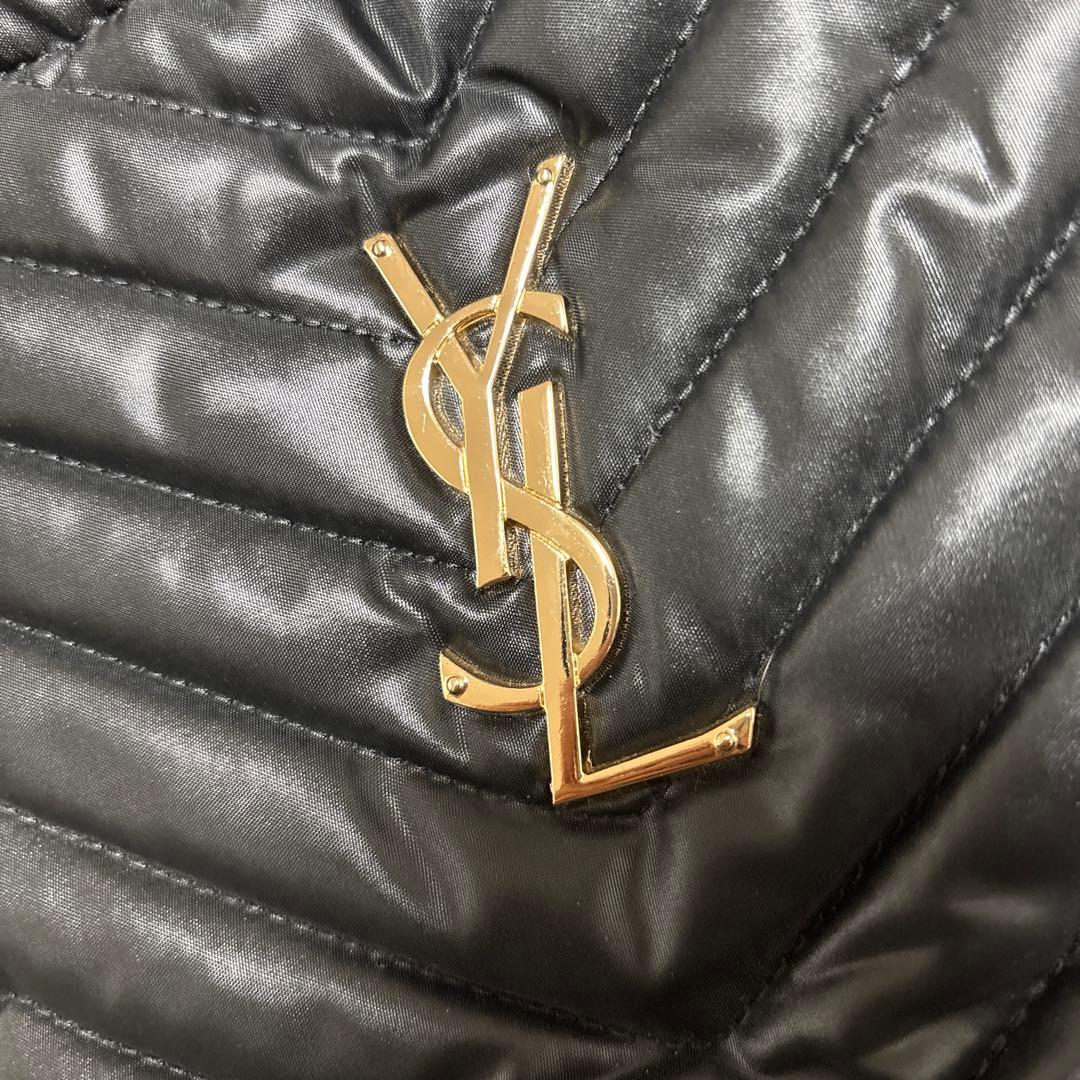 YSL イヴサンローラン ショルダーバッグ 2way ナイロン ブラック