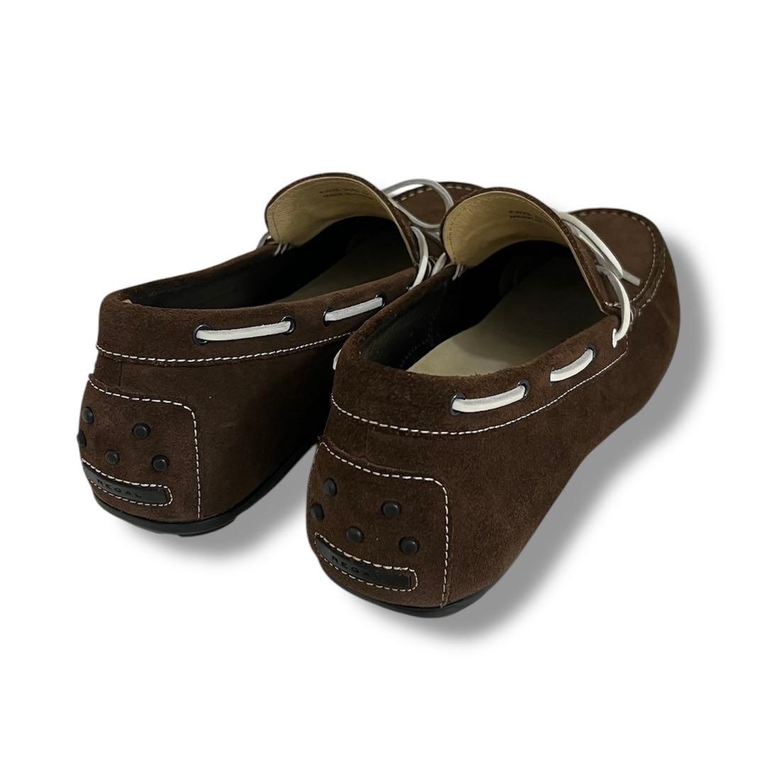 新品 REGAL スエード ローファー 27cm デッキシューズ　リーガル　茶系