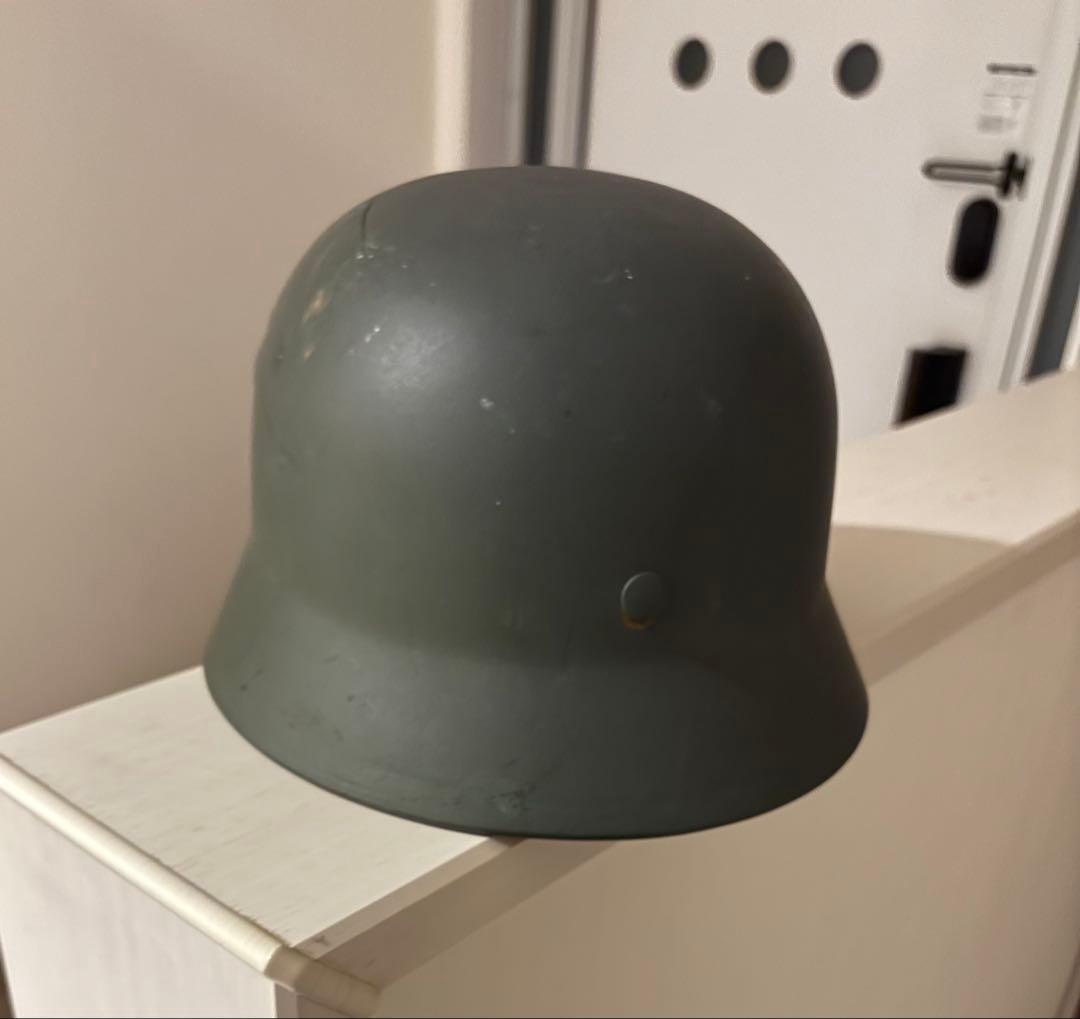 ドイツ軍ヘルメットM40型 オリジナル フィンランド製 第二次世界大戦