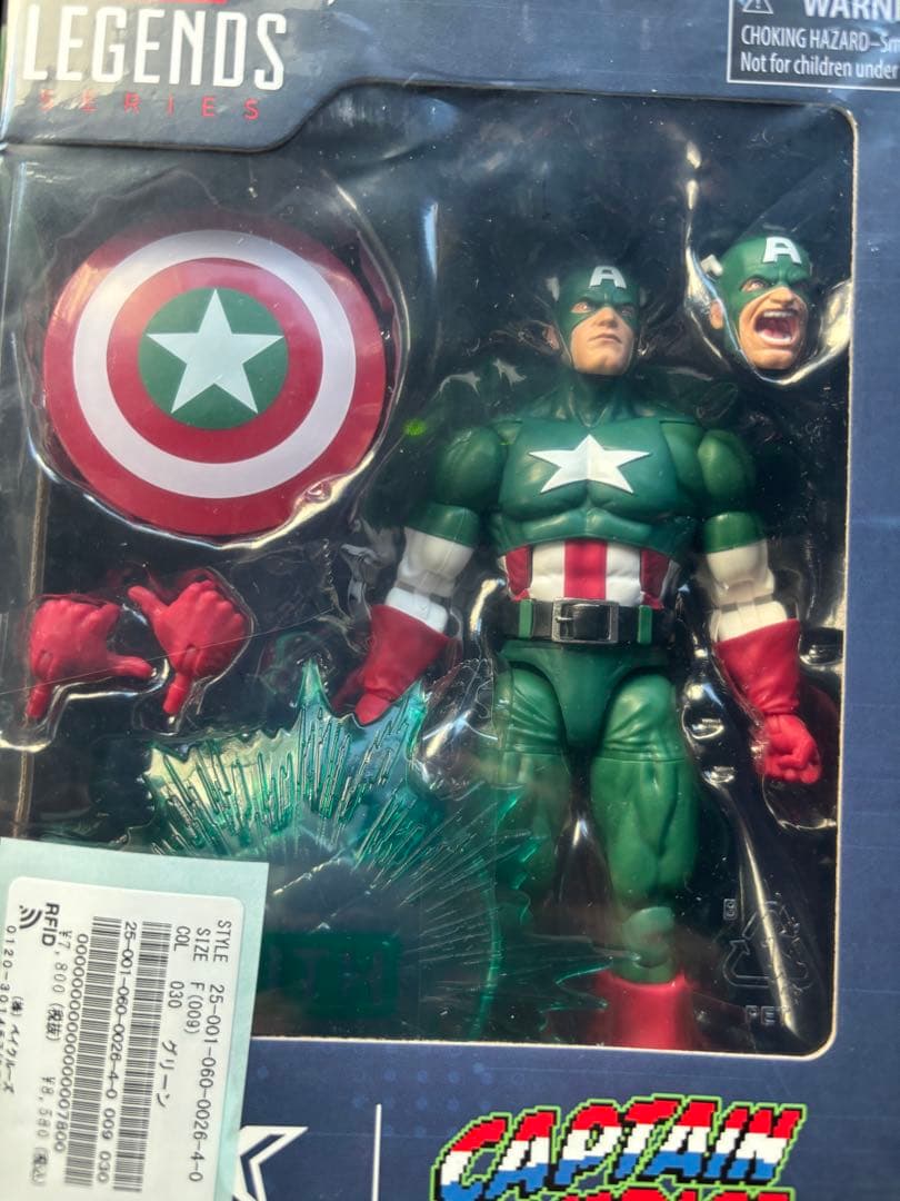 KITH マーベル カプコン フィギュア キャプテンアメリカ Marvel