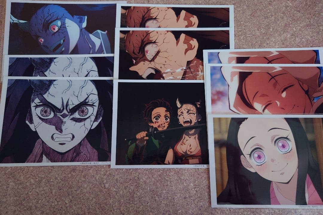 鬼滅の刃 竈門禰豆子 場面写ランダムブロマイドくじ 遊郭編 立志編