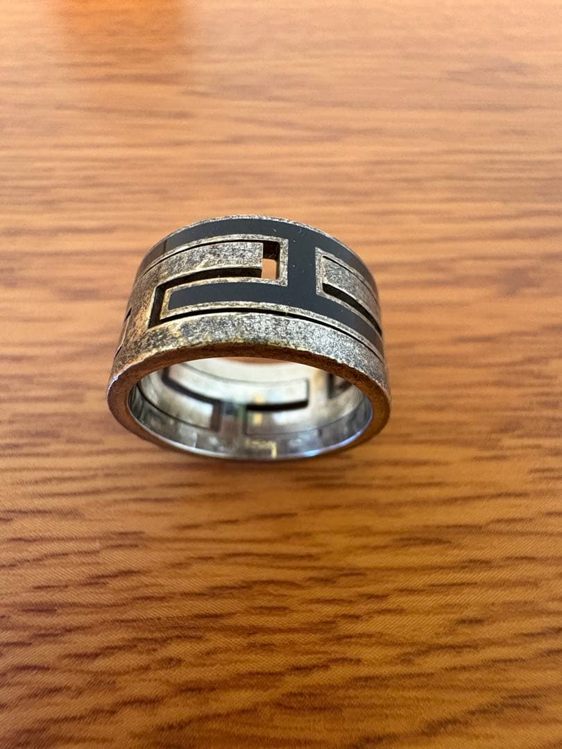 HERMES エルメス ムーブアッシュリング シルバー SV925 ＃52