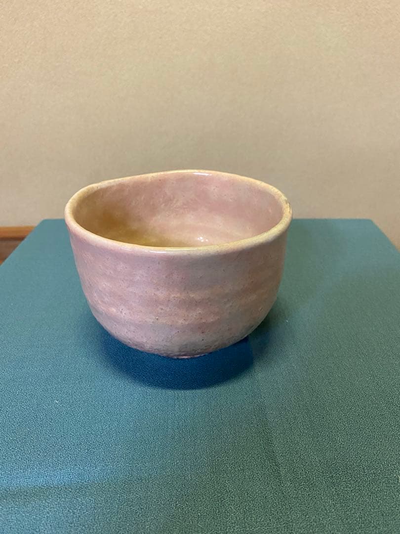 茶道具/萩焼茶碗 十五代 坂倉新兵衛 作品 鵬雲斎匠箱書 二