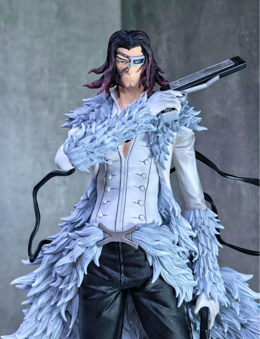 ブリーチ　コヨーテ・スターク　ガレージキッド　フィギュア　透明版　完成品