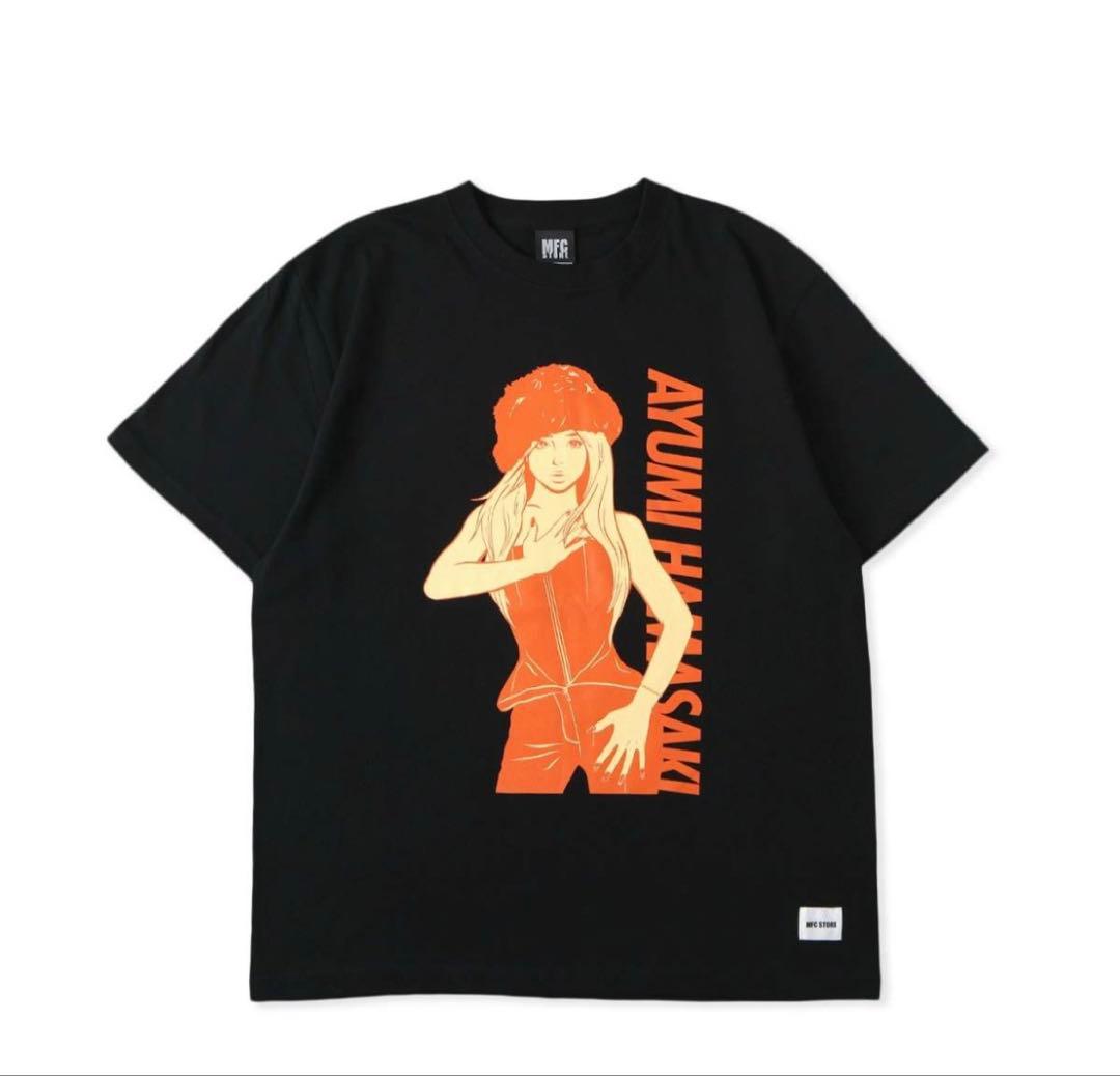 浜崎あゆみ mfc store コラボTシャツ マカオ ブラック Mサイズ - メルカリ