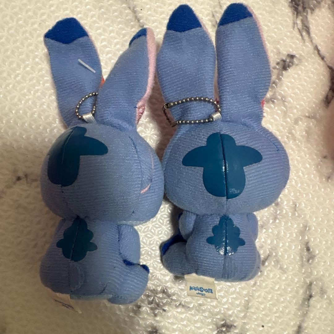 リロ＆スティッチ スティッチ ぬいぐるみキーホルダー - メルカリ