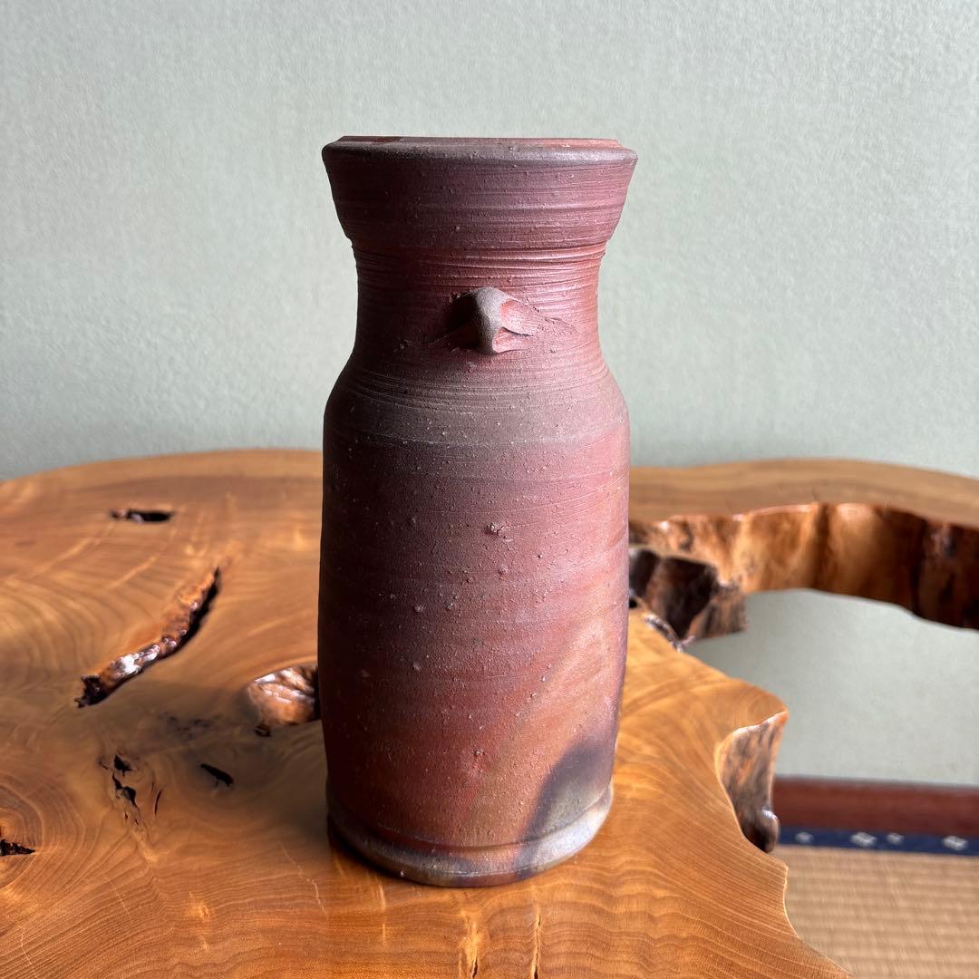 人間国宝 藤原雄 備前焼 共箱 高さ23.5cm - メルカリ