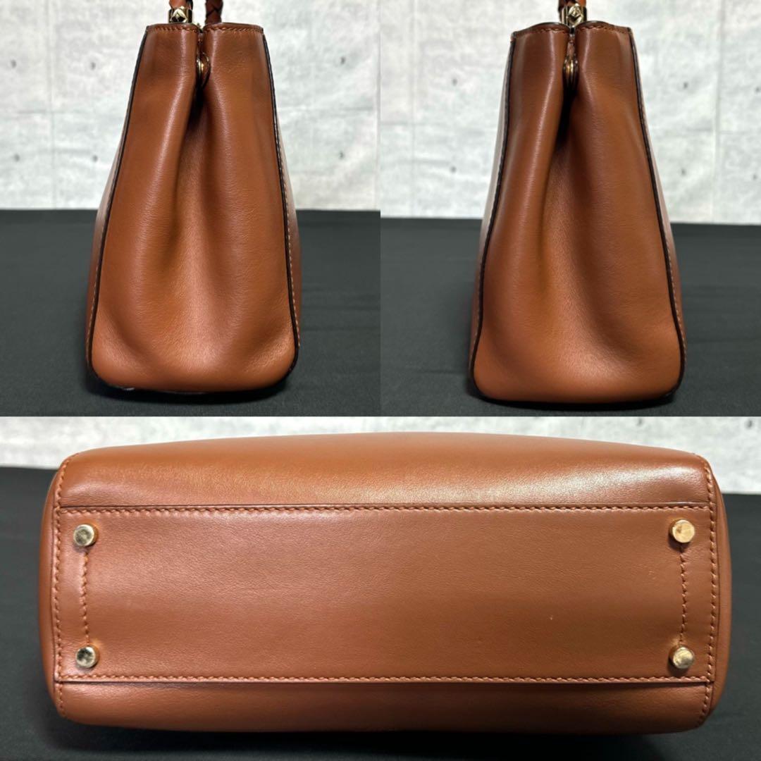 専用品JIMMY CHOO VARENNE キャメル 2WAYハンドバッグ