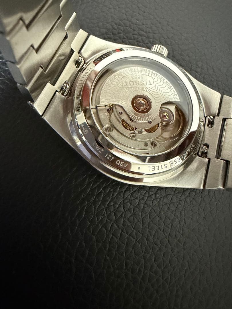 TISSOT PRX 自動巻き腕時計 グリーン 35mm 美品