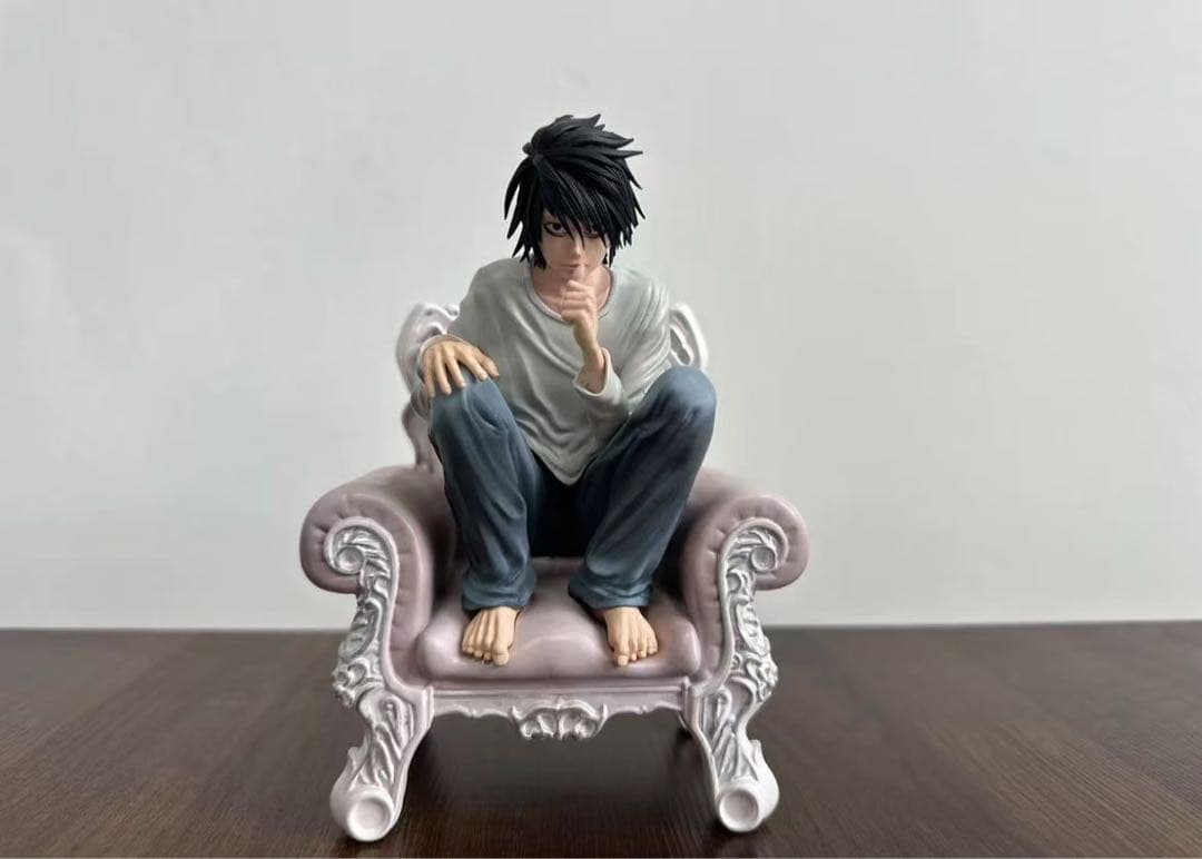 デスノート エル・ローライト L ガレージキット ガレキ スタチュー③