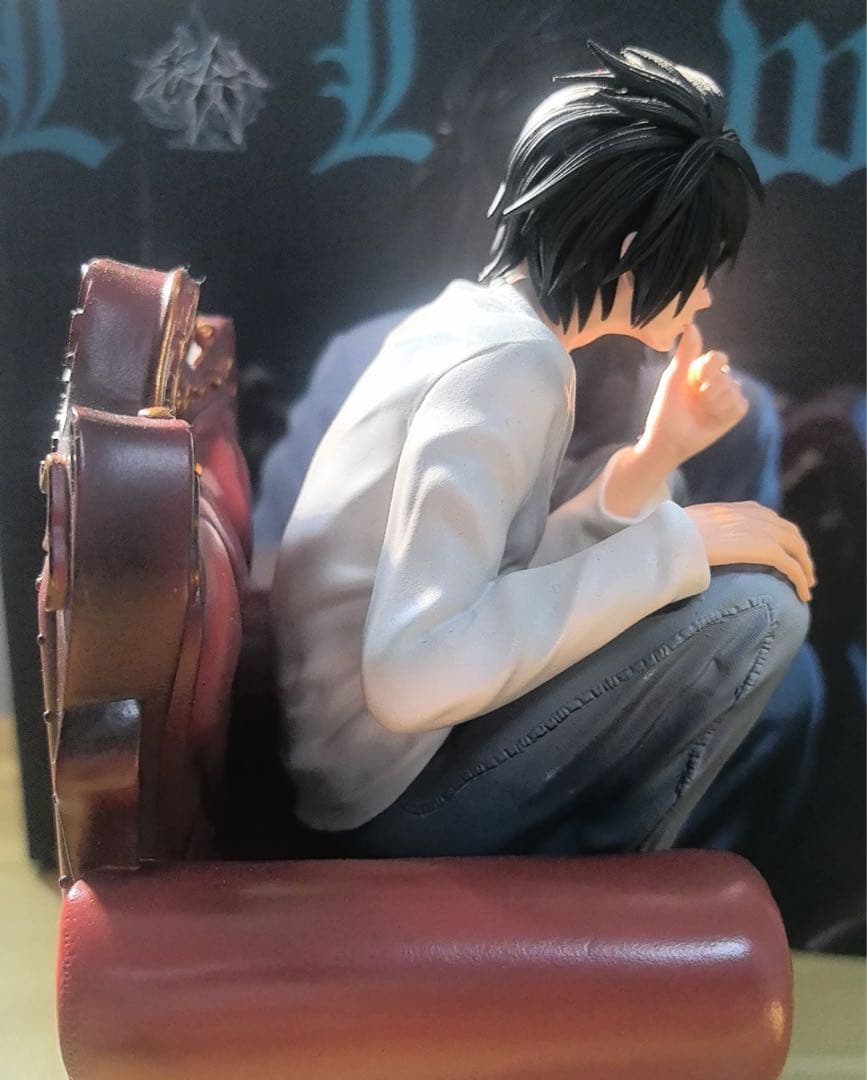 デスノート エル・ローライト L ガレージキット ガレキ スタチュー③