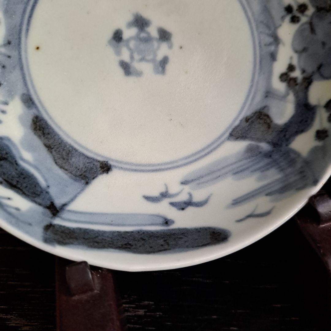 江戸初期 初期伊万里染付 初期渦福 1690…1710年 膳皿 - メルカリ