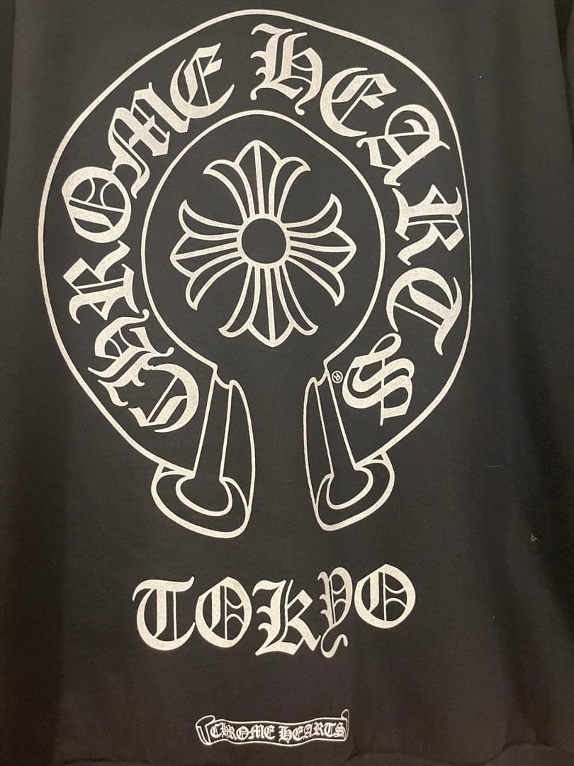 正規　クロムハーツ 　ジップアップパーカー東京限定　L