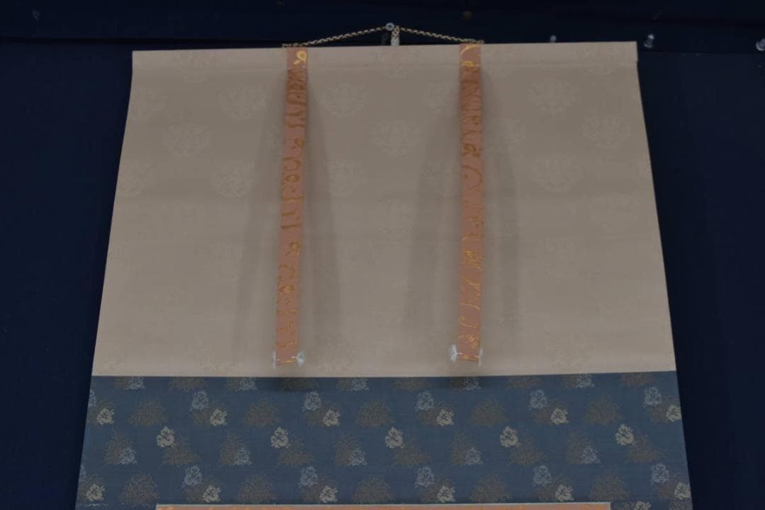 良念/寿老人図/七福神の内の一人/掛軸☆宝船☆Z-955