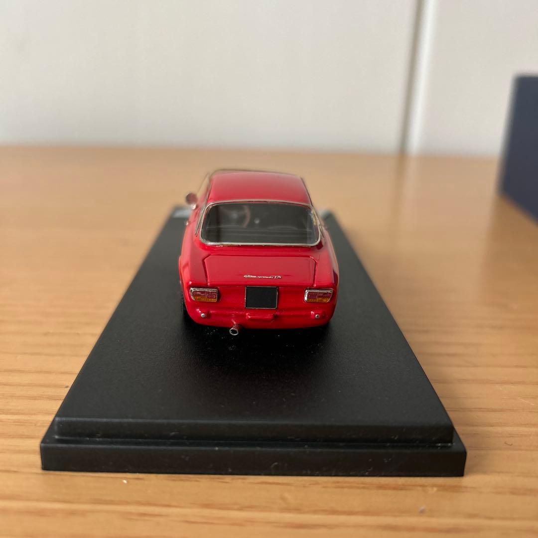 メイクアップ 1/43 ルックスマート アルファロメオ 1600 GTA レッド