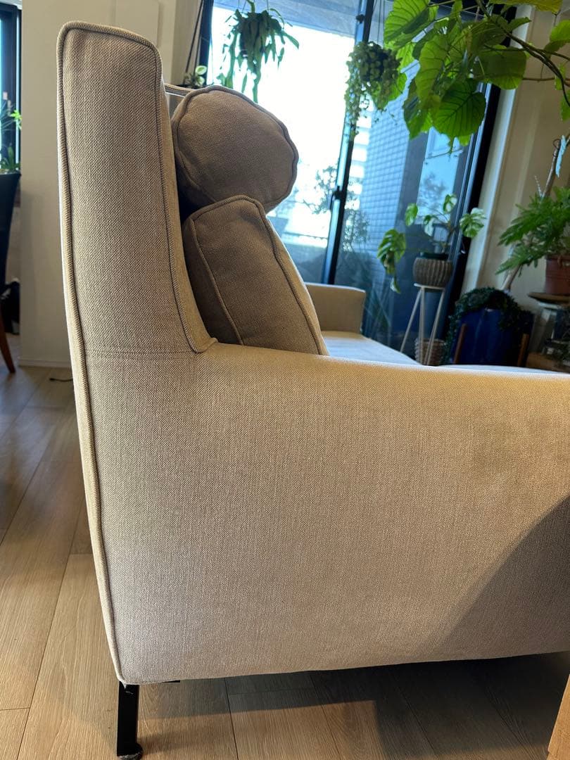 ⭐︎min⭐︎eilersenベージュ 2人掛けソファ