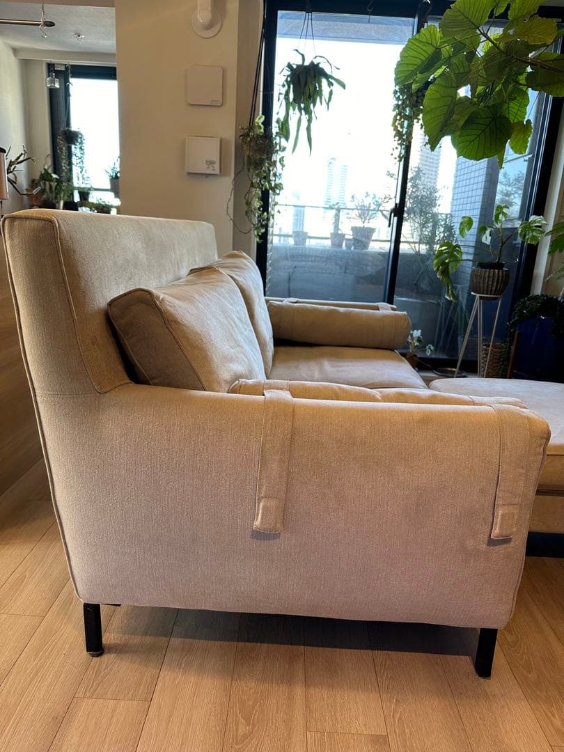 ⭐︎min⭐︎eilersenベージュ 2人掛けソファ