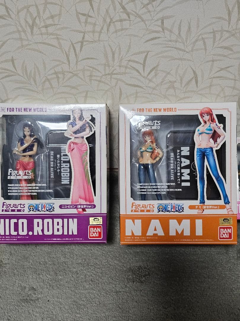 フィギュアーツZERO ワンピース ナミ、ロビン、チョッパー（新世界Ver