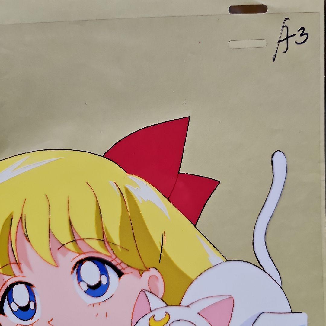 美少女戦士 セーラームーン 木野まこと+愛野美奈子&アルテミスセル画