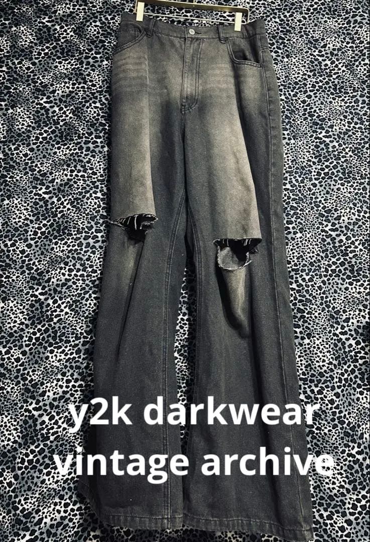 Red pepper scull denimpants y2k Vtg. Red Pepper Jeans Size 30