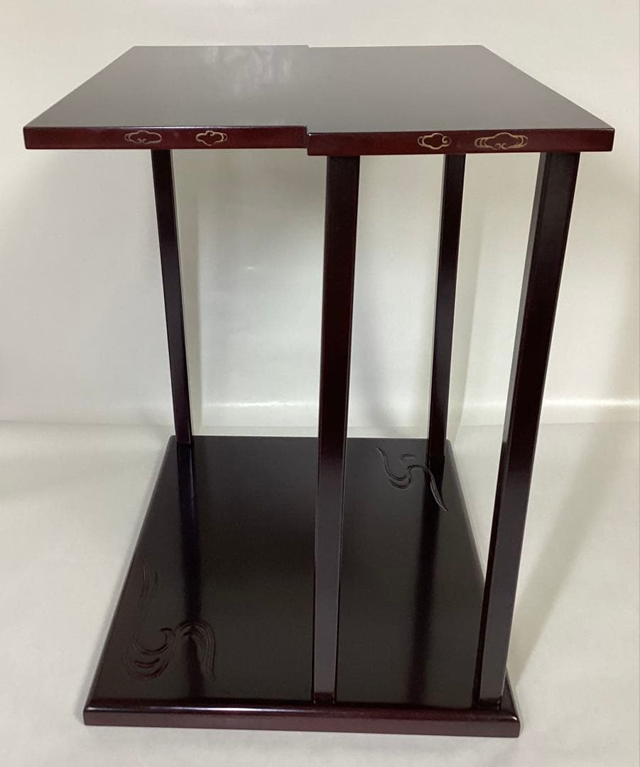 山雲棚 組立式 紙箱入 茶道具 古物品