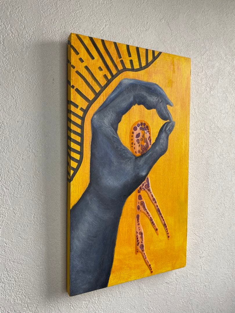 アート作品　現代アート　絵画　油絵　ポップアート　インテリア　おしゃれ雑貨