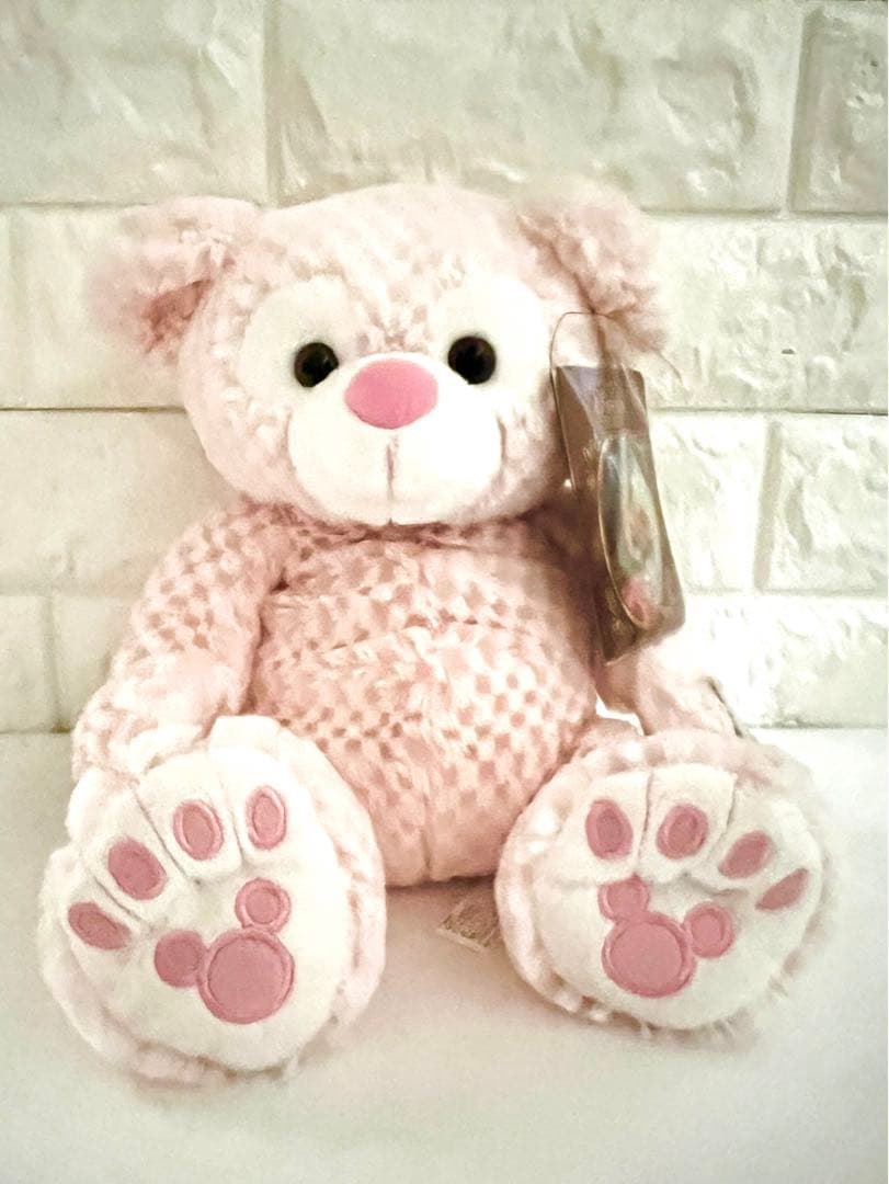 WDWディズニーベア プリンセスダッフィー ワッフルダッフィー ピンク WDWディズニーベア プリンセスダッフィー ワッフルダッフィー ピンク