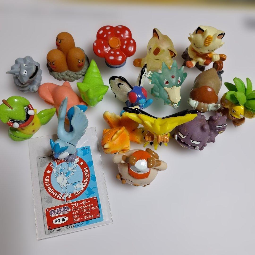 ポケモン キッズ 指人形 セット 、ポケモンキッズワールドマップ(非売品)付き