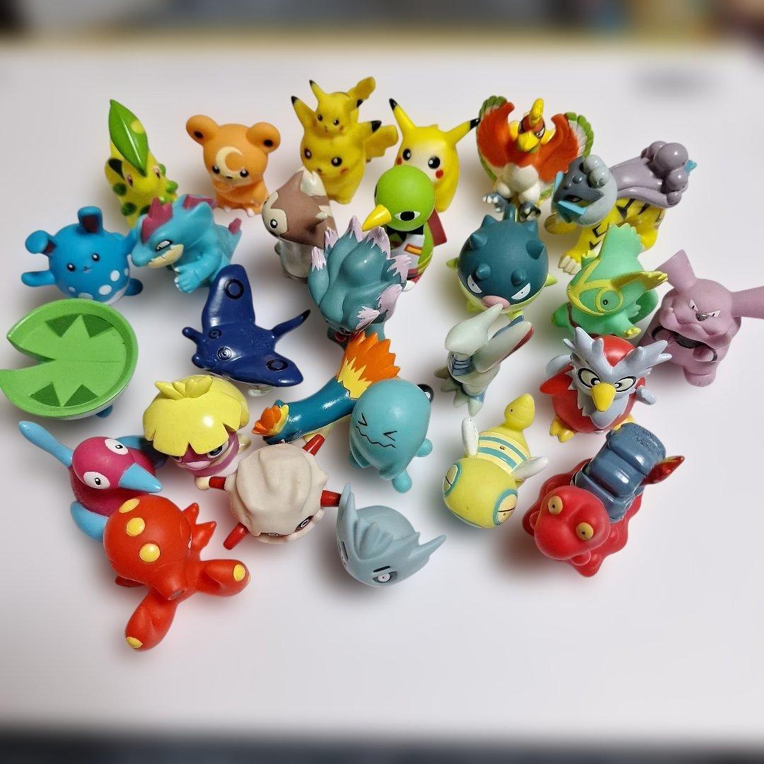 ポケモン キッズ 指人形 セット 、ポケモンキッズワールドマップ(非売品)付き