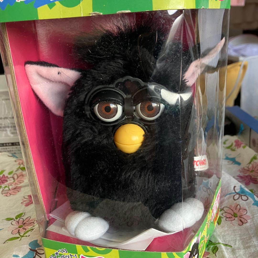 初代 ファービー 日本語版 白黒 - メルカリ