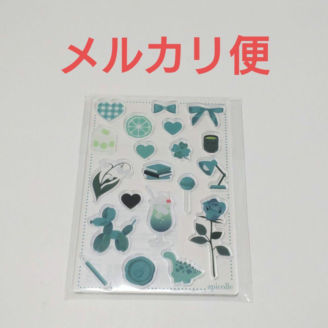 フクヤ キャラ福くじ おなまえカスタム アクリルパーツ グリーン