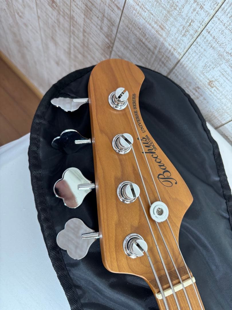 極美品】buccus エレキベース 4弦BJB-1-RSM/M