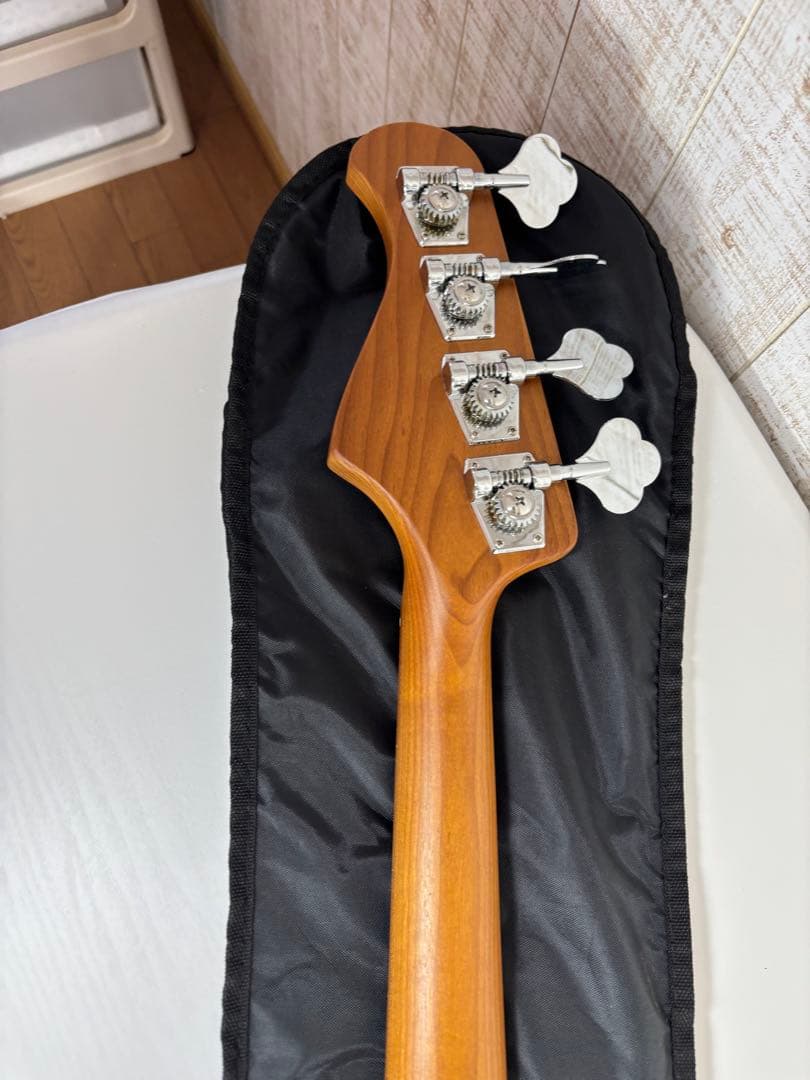 極美品】buccus エレキベース 4弦BJB-1-RSM/M