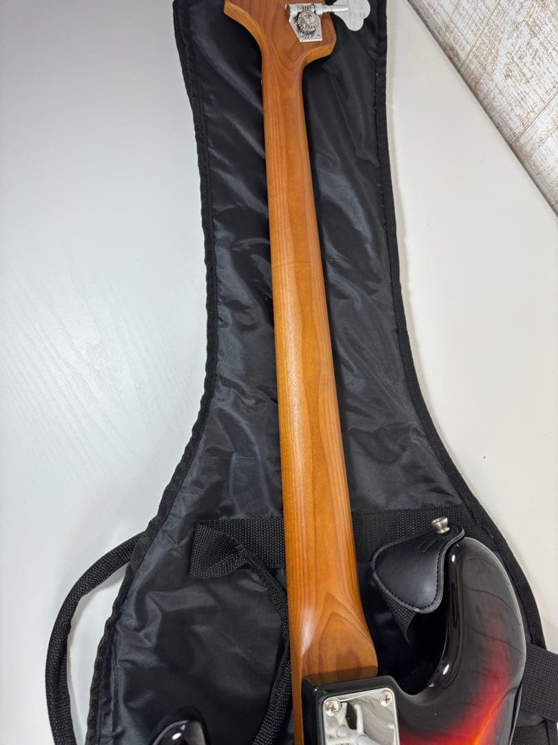 極美品】buccus エレキベース 4弦BJB-1-RSM/M